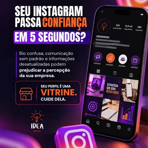 📱🚨 SEU INSTAGRAM ATRAI CLIENTES OU FAZ ELES DESISTIREM? Você sabia que, em poucos segundos, um possível cliente pod…